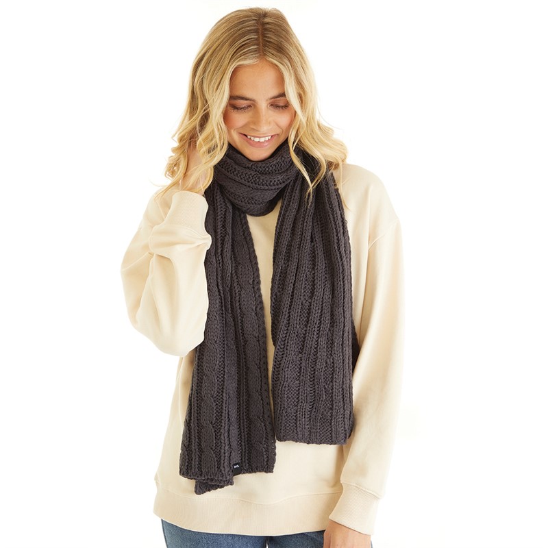 Bench Womens Mallory Scarf Charcoal