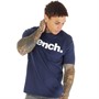 Bench T-Shirts Leandro Spots Homme Bleu Marine