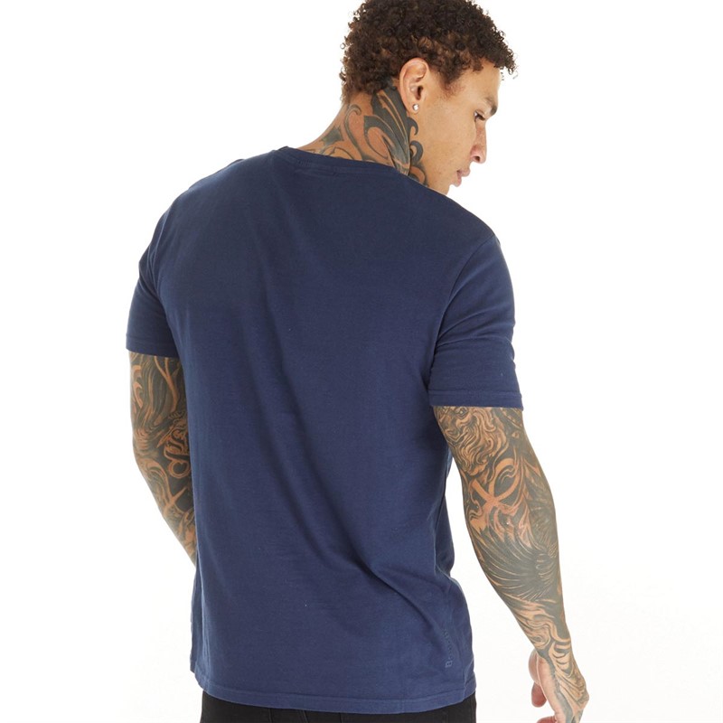 Bench Mens Rakim T-Shirt Navy