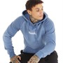 Bench Sweats à Capuche Bayard Homme Bleu Chiné