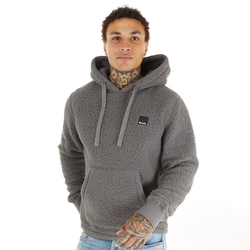 Buy Bench Mens Jerry Hoodie Charcoal