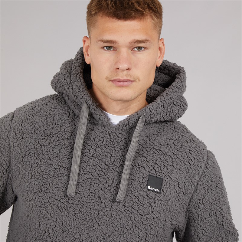 Bench Hoodie Heren Jerry Antraciet