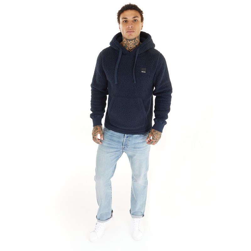 Bench Mens Jerry Hoodie Navy