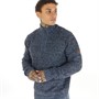 Bench Pulls Checkson Homme Bleu Chiné