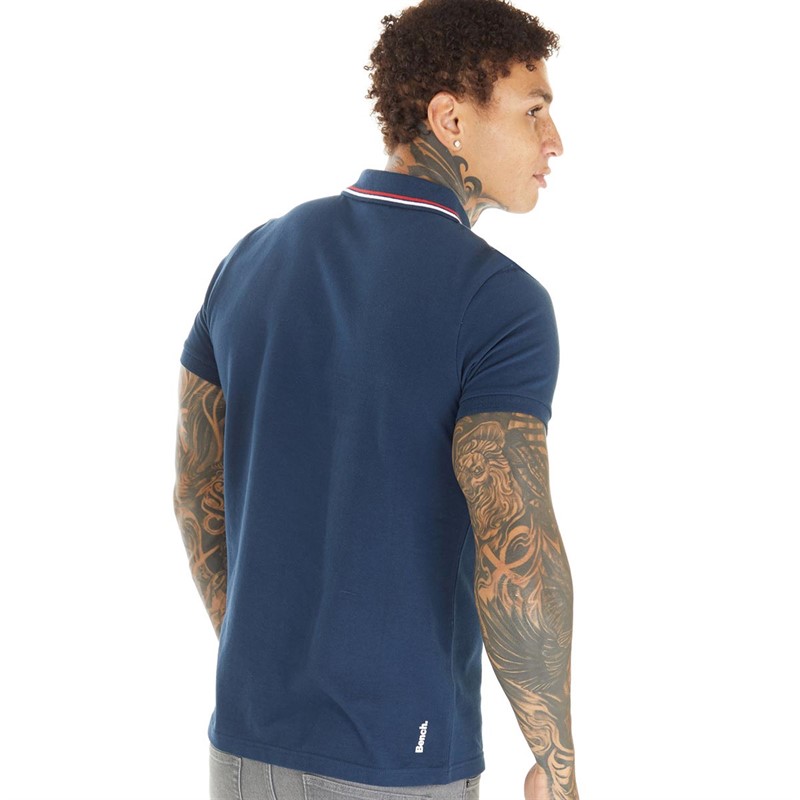 Bench Mens Gruff Polo Navy