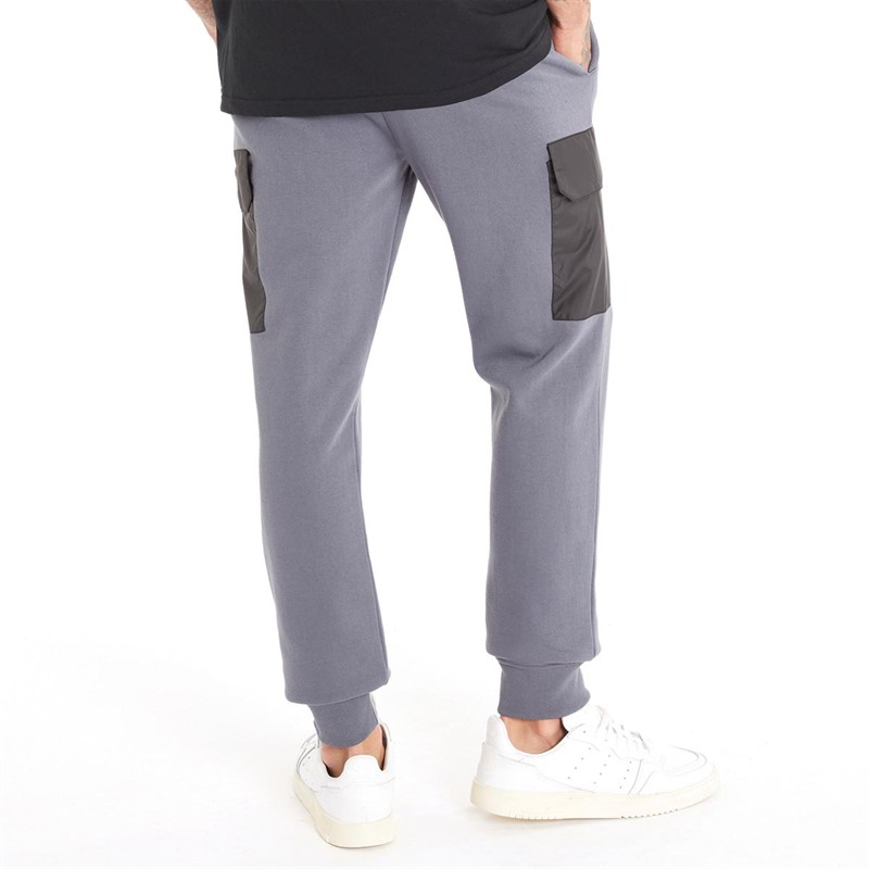 Bench Mens Velin Joggers Steel Grey