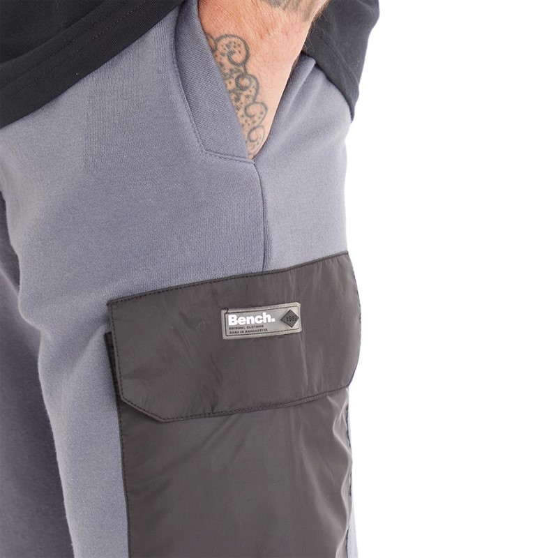 Bench Mens Velin Joggers Steel Grey