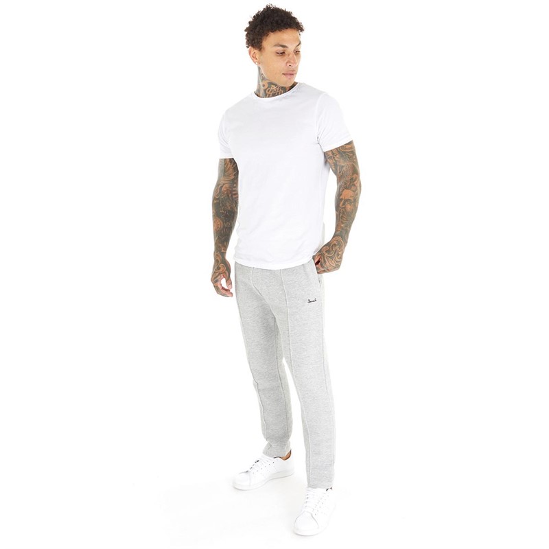 Bench Mens Ostler Joggers Grey Marl