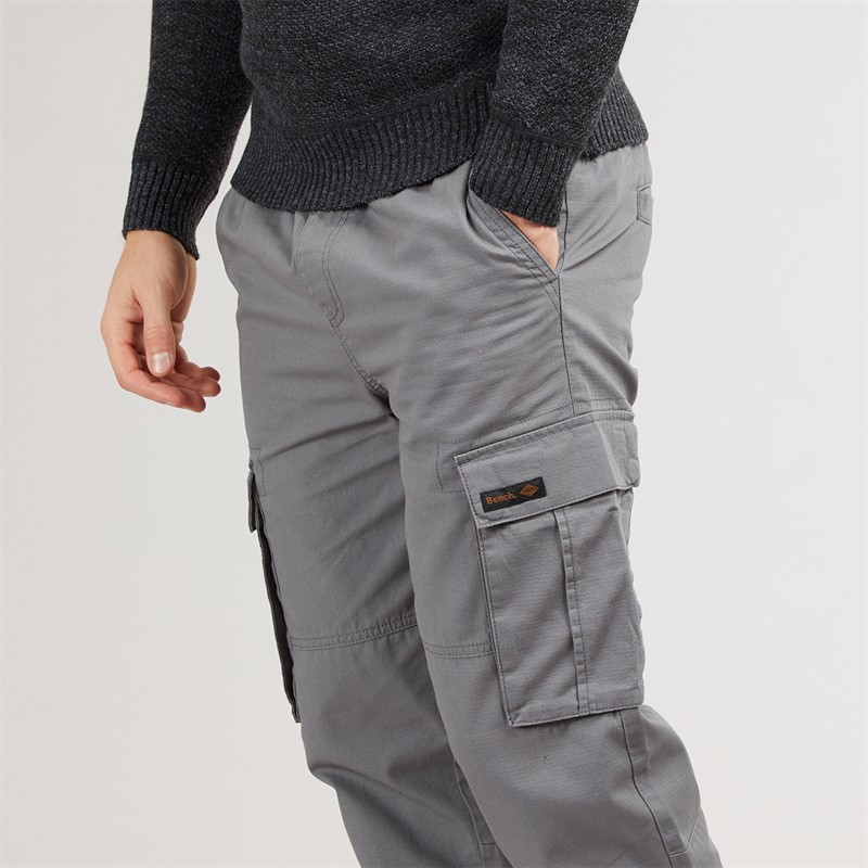 Bench Herren Devvie Cargo Hose Stahl Grau