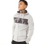 Bench Sweats à Capuche Makai Homme Gris Clair Chiné