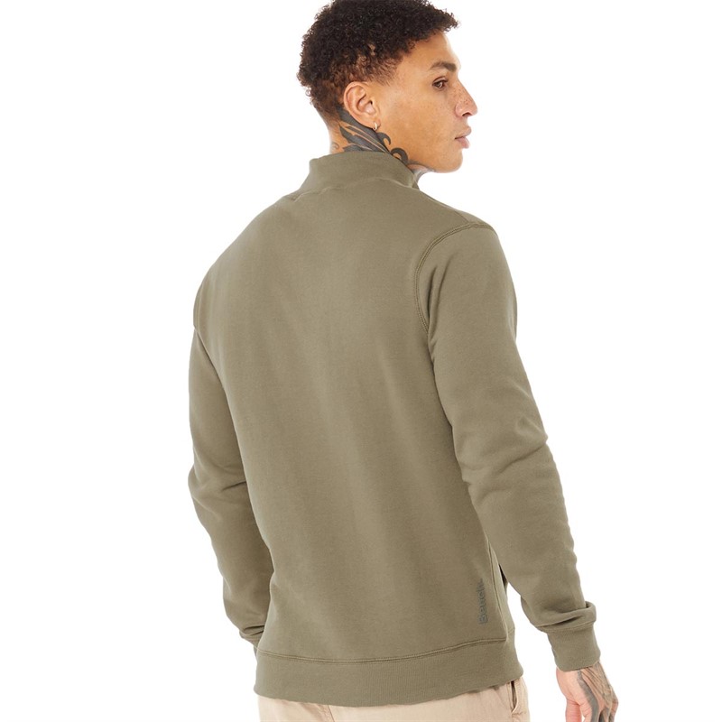 Bench Herre Zazin Sweatshirts Kakigrøn