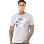 Bench T-Shirts Butland Homme Gris Chiné