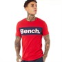 Bench T-Shirts Lewan Homme Rouge