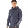 Bench Sweats à Capuche Tarot Homme Bleu Marine Chiné