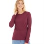 Bench Womens Philomena Long Sleeve Top Beetroot