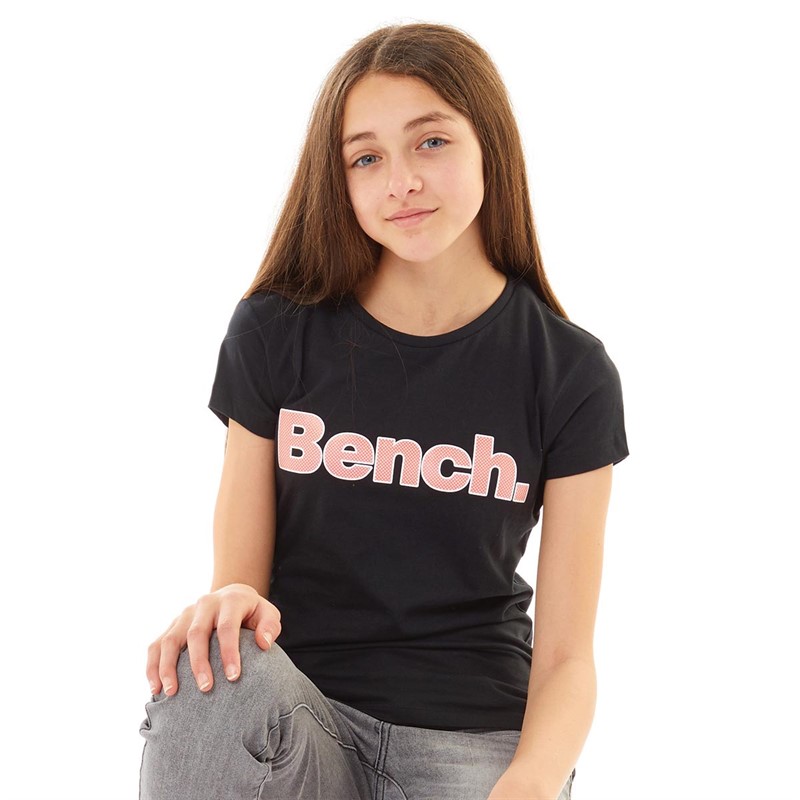 Bench Meisjes Leora Tops Zwart