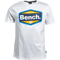 Bench Heren Thaniel T-shirts Wit