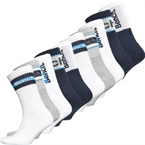 Bench Mens Mixalot Five Pack Crew Socks Assorted