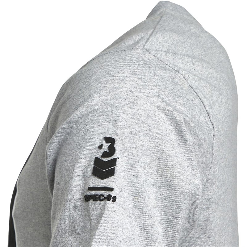 Bench Heren Lohmar T-shirts Gemeleerd Grijs