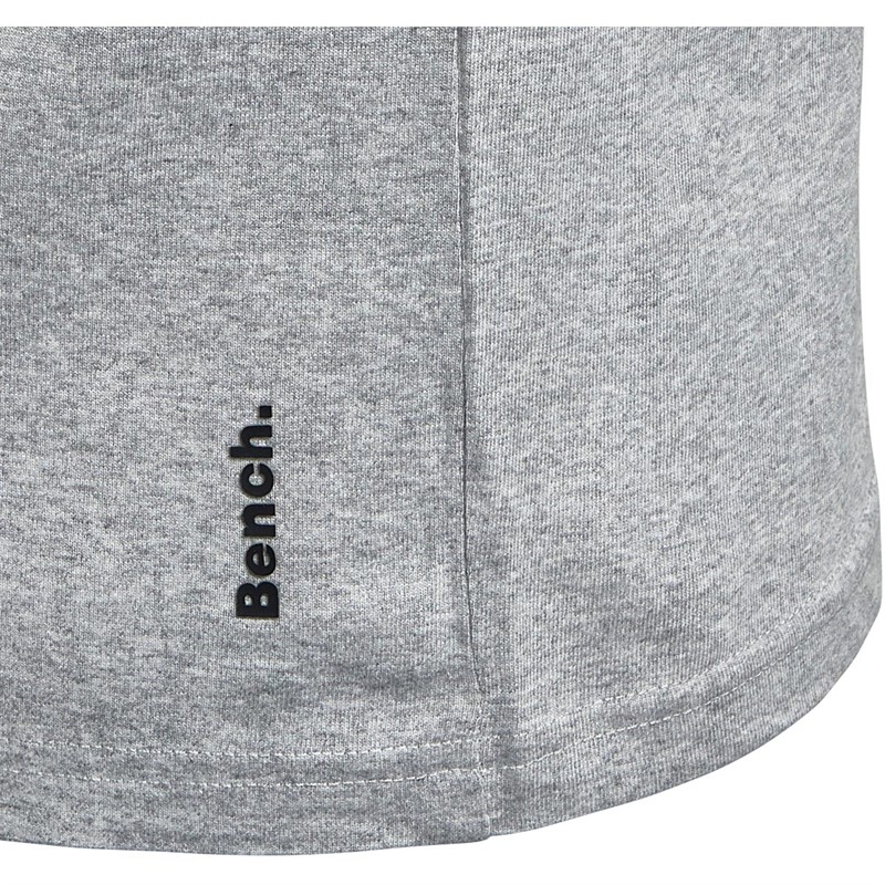 Bench Heren Lohmar T-shirts Gemeleerd Grijs