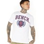 Bench T-Shirts Kosby Homme Blanc
