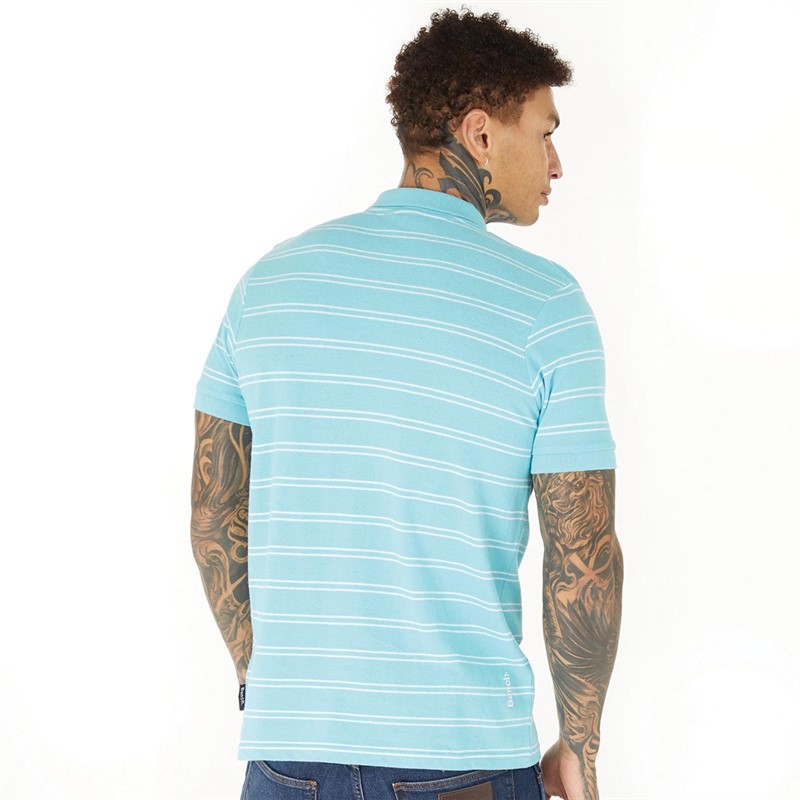 Bench Mens Breton Polo Blue