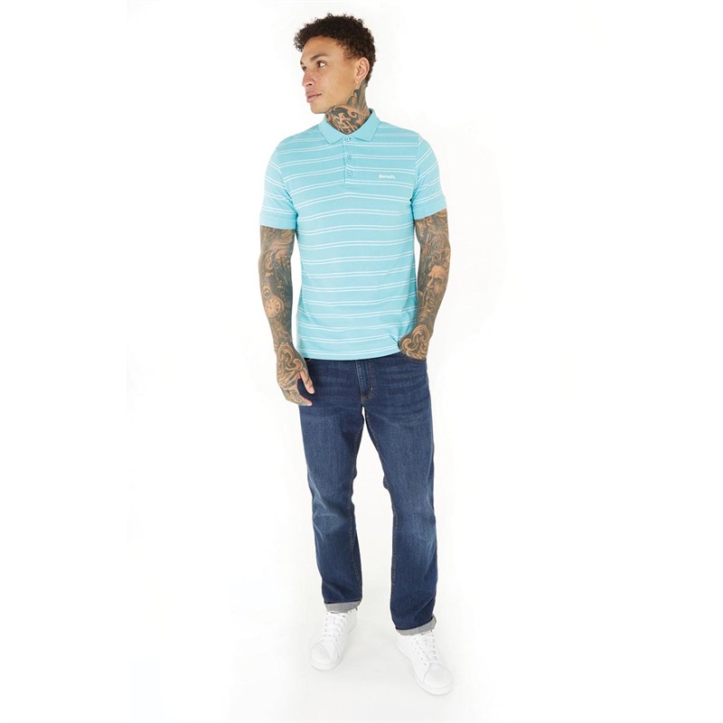 Bench Mens Breton Polo Blue