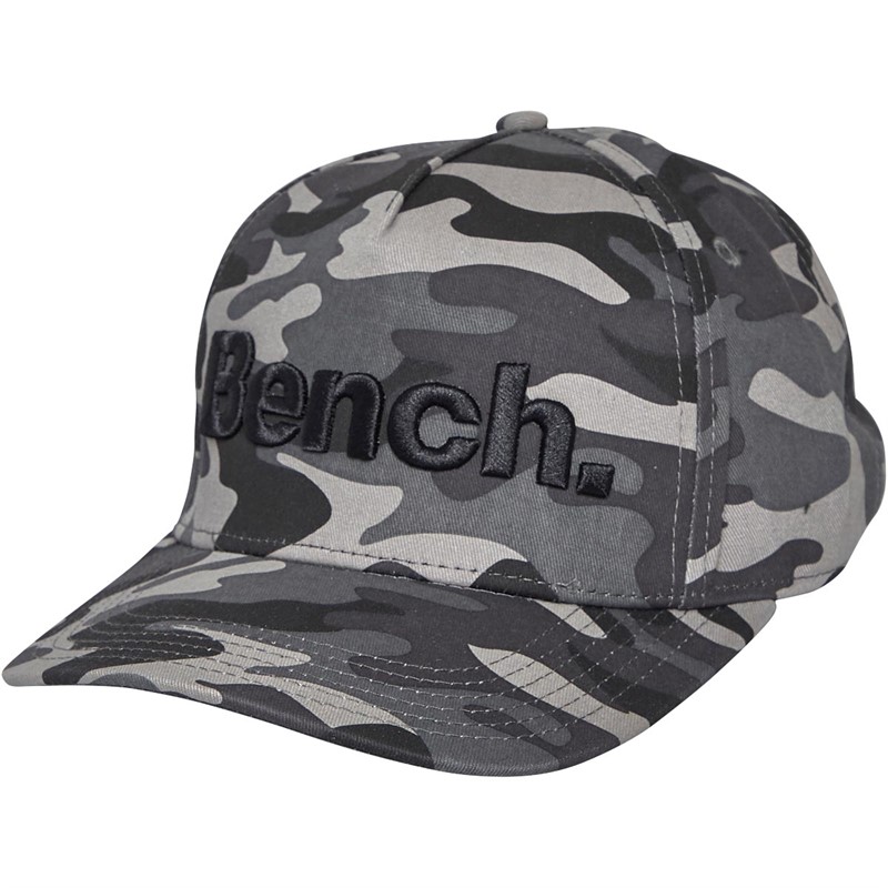 Bench Mens Michell Cap Black Camo