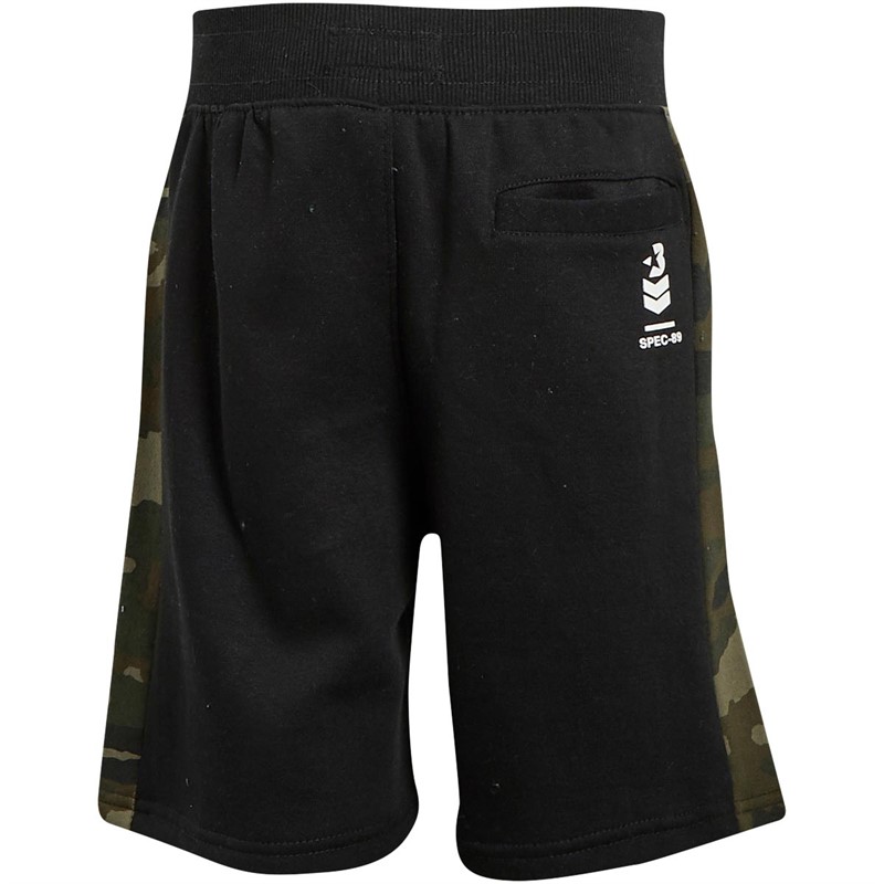 Bench Ensemble T-shirt et short en Polaire Sanlo Garçon Noir