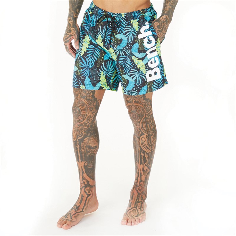 Bench Mens Paradise Swim Shorts Black
