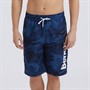 Bench Mens Bermuda Swim Shorts Blue Camo