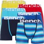 Bench Mens Corring Six Pack Boxers Multi