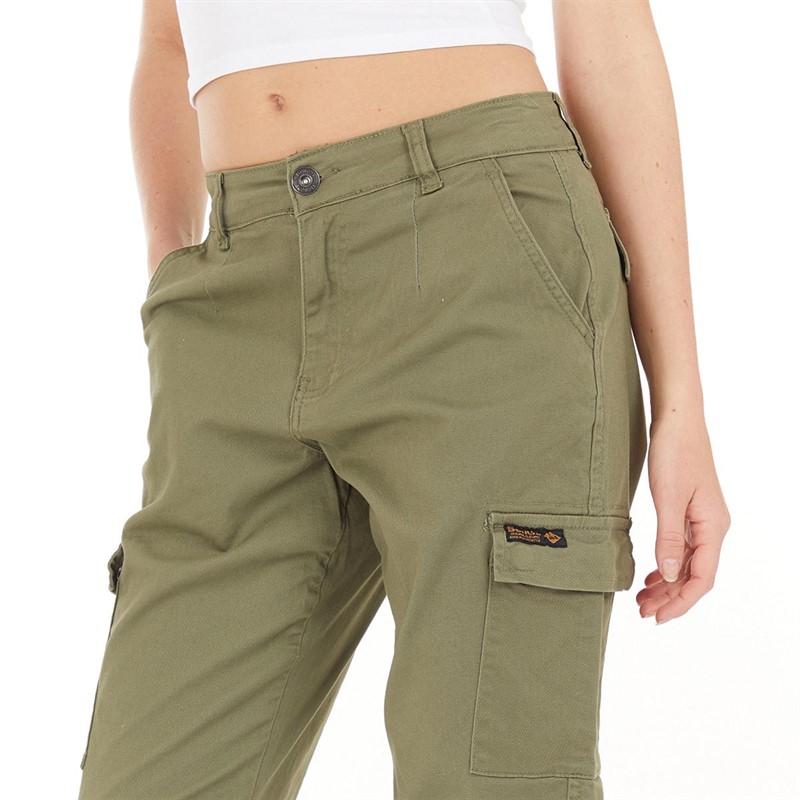 Bench Womens Elfriede Cargo Pants Sage