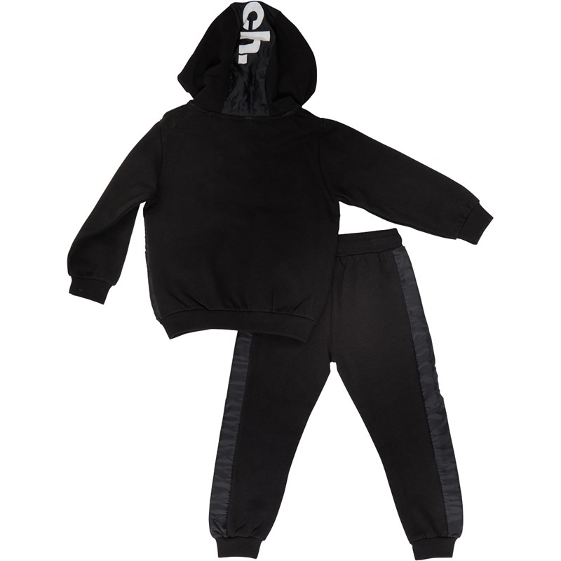 Bench Boys Tracksuit Black