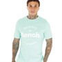 Bench T-Shirts Lagard Homme Vert Menthe