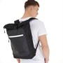 Bench Mens Phoenix Roll Top Backpack Black