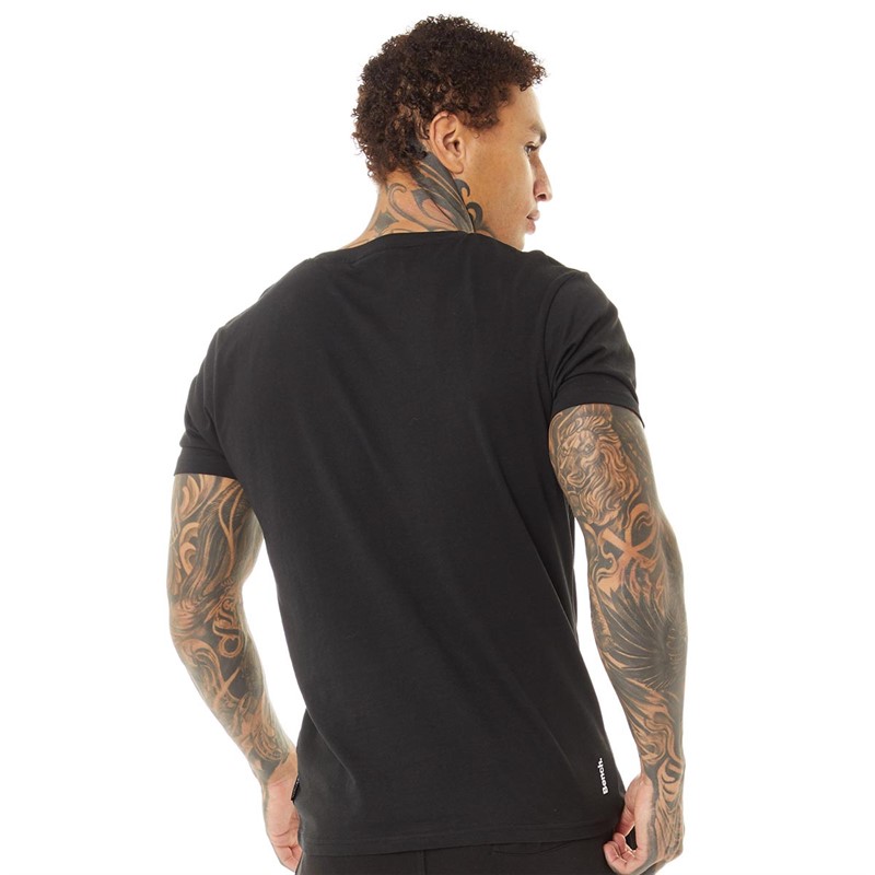 Buy Bench Mens Swinton T-Shirt Black