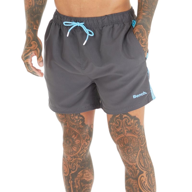 Bench Mens Samui Swim Shorts Dark Grey