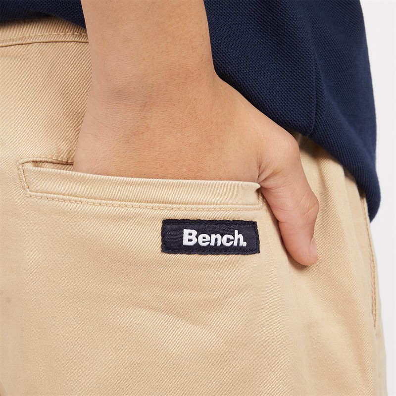 Bench Boys Trilson Polo Shirt And Chino Shorts Set Navy/Stone