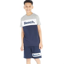 Bench Jongens Lewper Shorts en T-shirt Set Navy