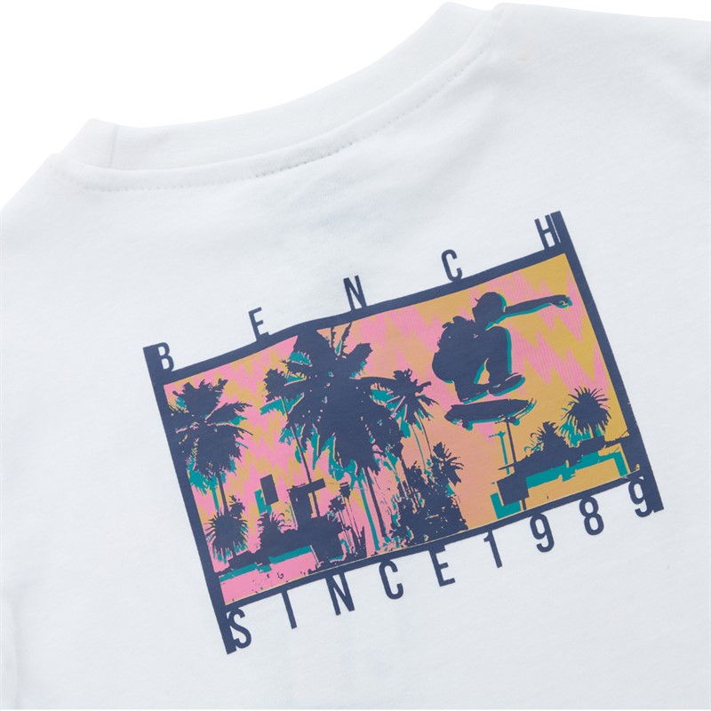 Bench Boys T-Shirt And Cargo Pants White