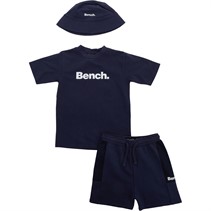 Bench Jongens T-shirt Short en Pet Set Navy