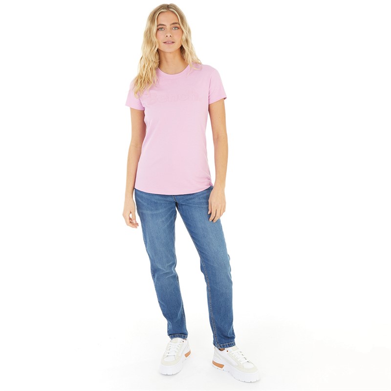 Bench Womens Nour T-Shirt Fondant Pink