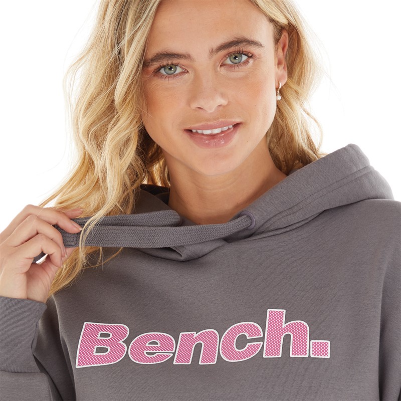 Bench Womens Dayla Hoodie Charcoal