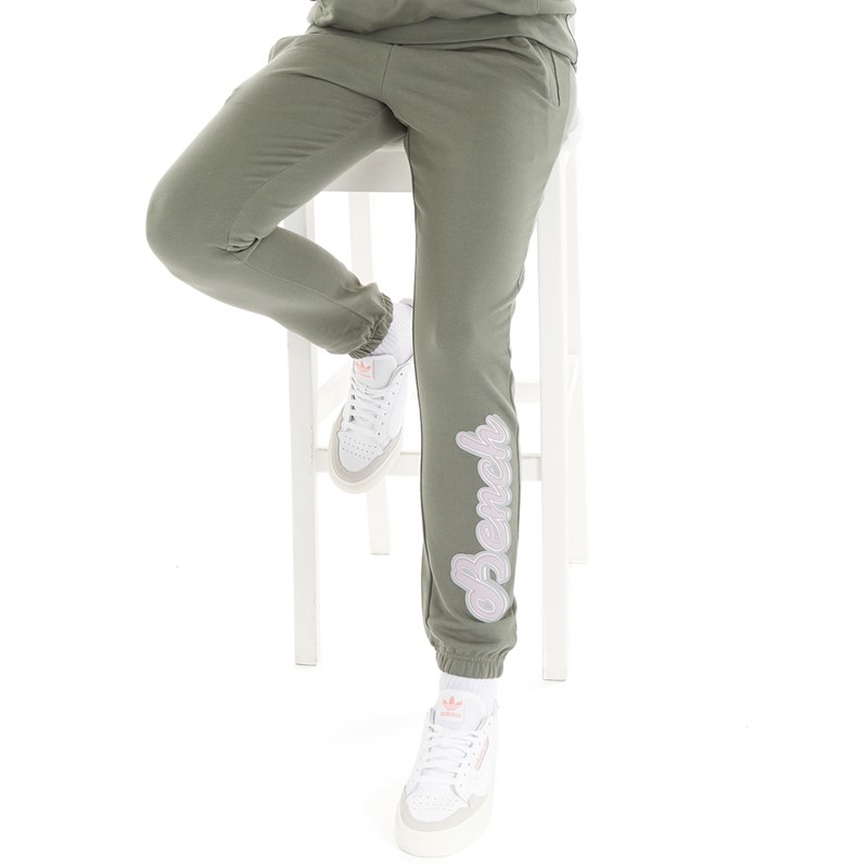 Bench Womens Zora Joggers Khaki Ash