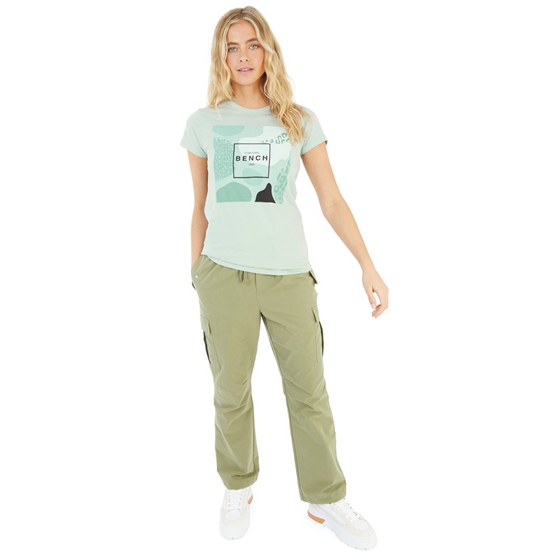 Bench Womens Tuiren T-Shirt Sage