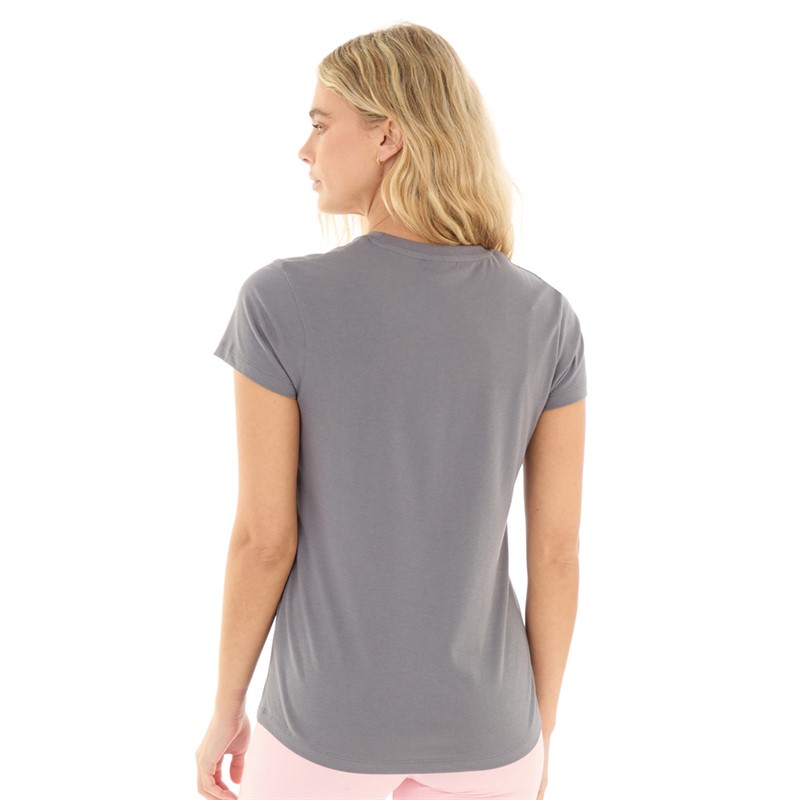 Bench Womens Alayna T-Shirt Charcoal