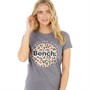 Bench Dames Anina T-shirts Grijs
