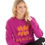 Bench Dame Zie Sweatshirts lilla