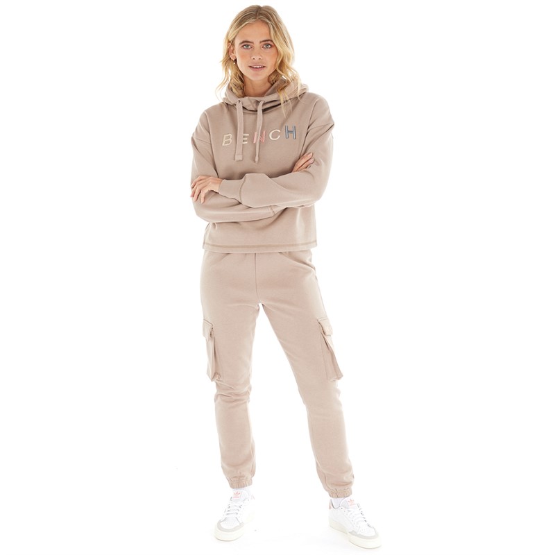 Bench Dame Ioni Hoodie Taupe